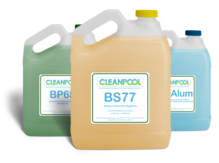 bidones de productos