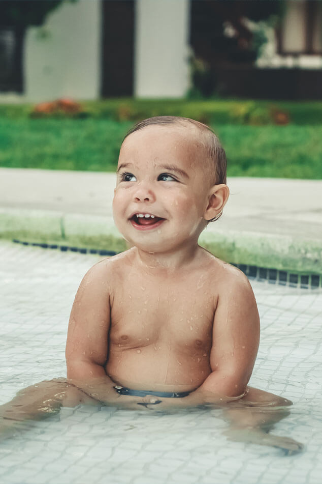 Niños en el agua